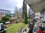 Gepflegtes MFH mit enormen Mietsteigerungspotenzial in Essen-Rüttenscheid - Balkon Wohnung Erdgeschoss